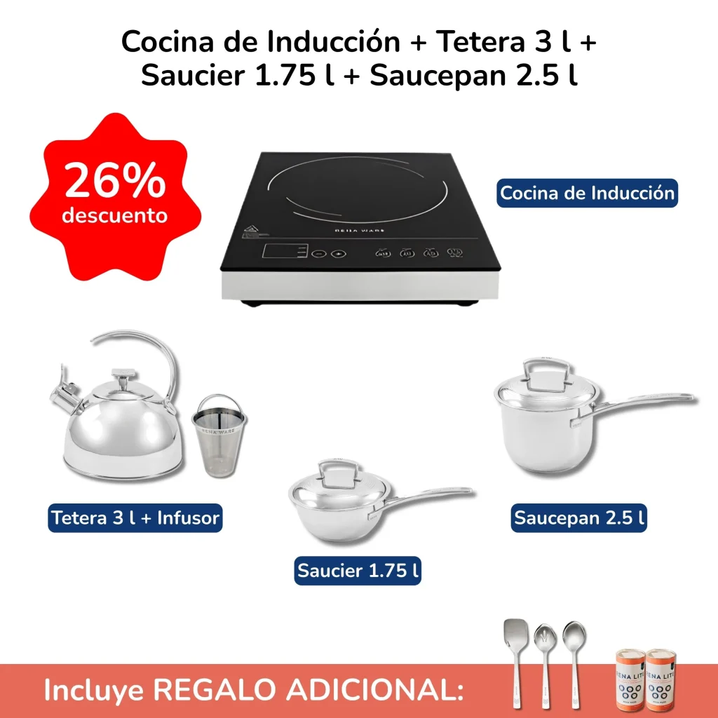 cocina con sauciers