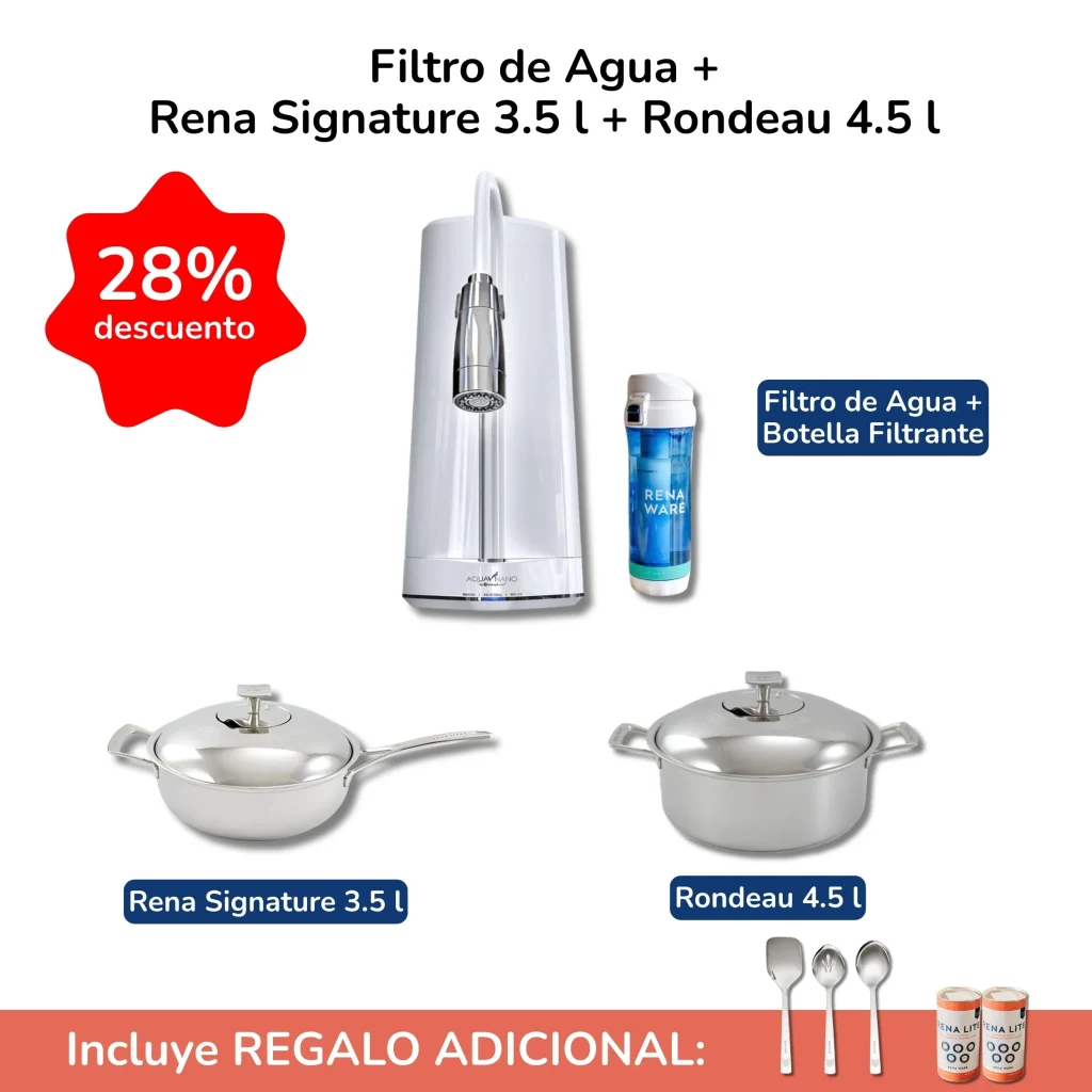 filtro de agua rena ware con ollas